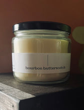 Load image into Gallery viewer, Bourbon-Scented Butterscotch Candle