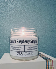 Load image into Gallery viewer, Santa’s Raspberry Sangria Candle
