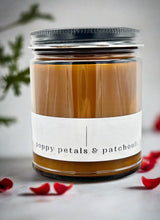 Load image into Gallery viewer, Poppy Petals & Patchouli Candle