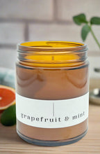 Load image into Gallery viewer, Grapefruit & Mint Candle