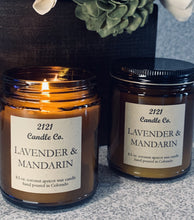 Load image into Gallery viewer, Lavender & Mandarin Candle