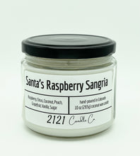 Load image into Gallery viewer, Santa’s Raspberry Sangria Candle