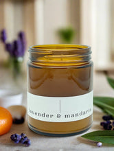 Load image into Gallery viewer, Lavender & Mandarin Candle