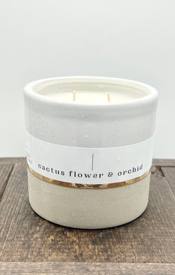 Cactus Flower & Orchid Candle