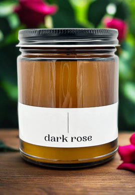 Dark Rose Candle