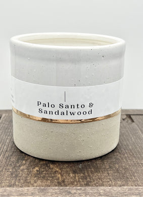 Palo Santo & Sandalwood Candle