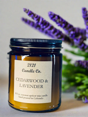 Cedarwood & Lavender Candle 