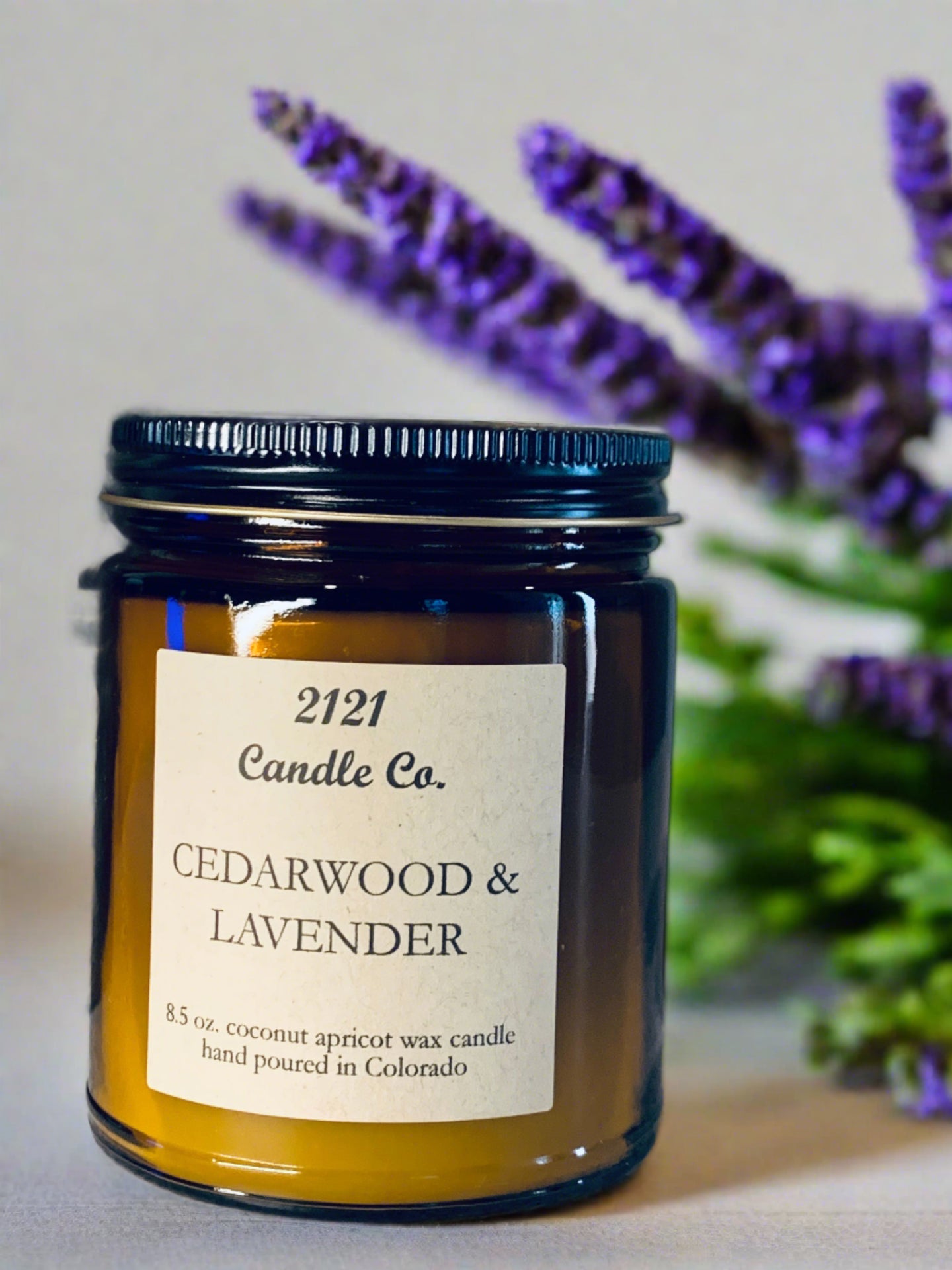 Cedarwood & Lavender Candle 